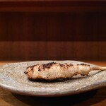 鶏一途 - 焼鳥_つくね(3本目)