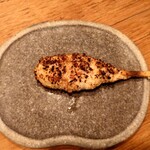 鶏一途 - 焼鳥_つくね(1本目)