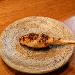 鶏一途 - 焼鳥_つくね(2本目)