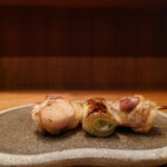 鶏一途 - 焼鳥_ねぎ身(雌か雄か選べる)※裏メニュー(事前予約必要)