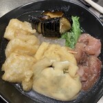 Taverna Notte  - イタリアンな　おでん　(揚げナス　牛すじ　大根　春菊　揚げ餅　ねぎ袋　もちきんちゃく)