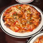 カフェ椎の木 - タンドリーチキンピザナン