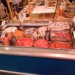 漁港食堂 - 刺身コーナー