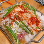 肉玉屋 - かなり火が通ってきました