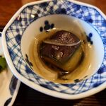 釜めし菜時記 さき亭 - 冷たい茄子の揚げ浸し