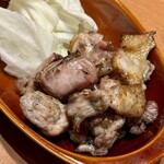 地鶏・牛・豚　みのと - 宮崎地鶏の炭火焼 (小) 800円(税込)