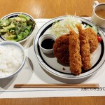 大衆ビストロ コタロー - ミックスフライ定食