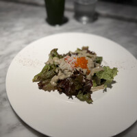 銀座 鉄板焼 向日葵 - ズワイガニのサラダ