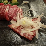 ステーキハウス バロン - オニオンスライスをのせて～