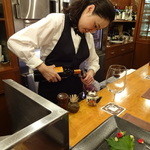 ステーキハウス バロン - デキャンタ中