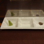 ステーキハウス バロン - 本わさび、塩、黒胡椒