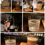 bar.comptoir - 〇スモークアーモンドミルク（ワタシ） 〇ピスコとラベンダー（心友）