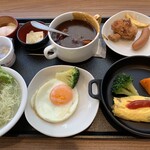 天然温泉 さんさの湯 ドーミーイン盛岡 - 定番の朝食メニュー