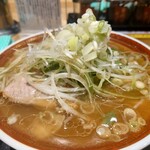 麺屋 つばき亭 - 太旨ネギチャーシューメン　輪切りネギ追加