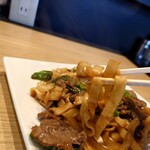 Farm Dining MOCO - ジンギスカンうどん 1,200円