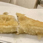 天ぷら 車 - 生き〆の穴子