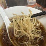 麺や 福々三座 - 全粒粉の中細麺！