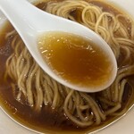 麺や 福々三座 - 鶏ガラと干し椎茸の清湯スープ！