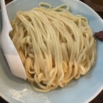 自家製麺つけ麺 紅葉 - 中太麺