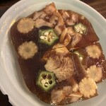 豚中華 大阪焼売珍 千日前店 - 豚耳の煮凝り