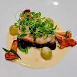 シェ・イノ - 舌平目のプレゼ，ロイヤルソース