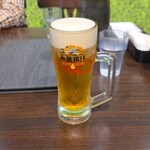 名古屋コーチン鉄板酒場とりしげ - 生ビール