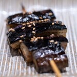 鳥さき - 2025.6 高知産茄子 醤油 白胡麻