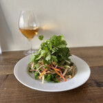 料理店Lobélie - 筑波 青パパイヤミントパクチーするめいかサラダ