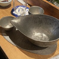 磯ぎよし - この片口とお猪口が素敵