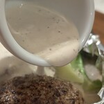 ハンバーグステーキ jumbo - 