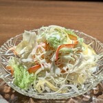 ハンバーグステーキ jumbo - セットのサラダ