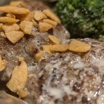 ハンバーグステーキ jumbo - ガーリックフライ美味しい