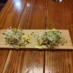 うまいものkitchen 勝田台バル - お通し(席料) 440円