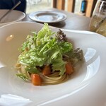 nouniyell - 蔬菜蒜香意大利面。