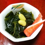 ヤマザワ - 料理写真:なんちゃって生ワカメポン酢