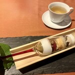 THE HIRAMATSU HOTELS&RESORTS - 巨峰、栗、シャンパンのパフェ