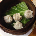 蘭芳園 - 2014.10
晩酌セットで選んだ焼売