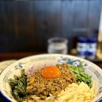 麺や 虎 - 期間限定麺チーズカレー混ぜそば(追い飯付き)1,100円✨✨✨✨