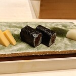 すし道 冨座 - 卵焼き/干瓢巻/べったら漬