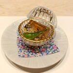 すし道 冨座 - フグ皮の煮凝り