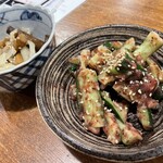 大漁酒場 - たたき胡瓜梅肉和え