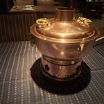 瀬里奈 - しゃぶしゃぶの鍋です。