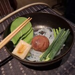 瀬里奈 - しゃぶしゃぶの野菜・その2です。