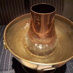 瀬里奈 - しゃぶしゃぶ鍋の中のスープです。