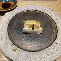 やきとり松岡 - タタキ（手前:むね、奥:もも）