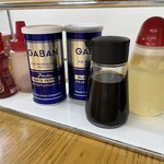 ラーメン もっけだの - 卓上アイテム