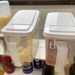 ラーメン もっけだの - 卓上アイテム