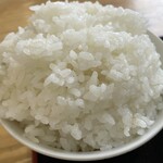 ラーメン もっけだの - 『朝食セット(ラーメン野菜マシマシ・ライス大)』のライス