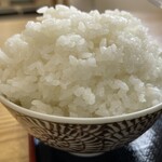 ラーメン もっけだの - 『朝食セット(ラーメン野菜マシマシ・ライス大)』のライス