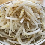 ラーメン もっけだの - 『朝食セット(ラーメン野菜マシマシ・ライス大)』の野菜